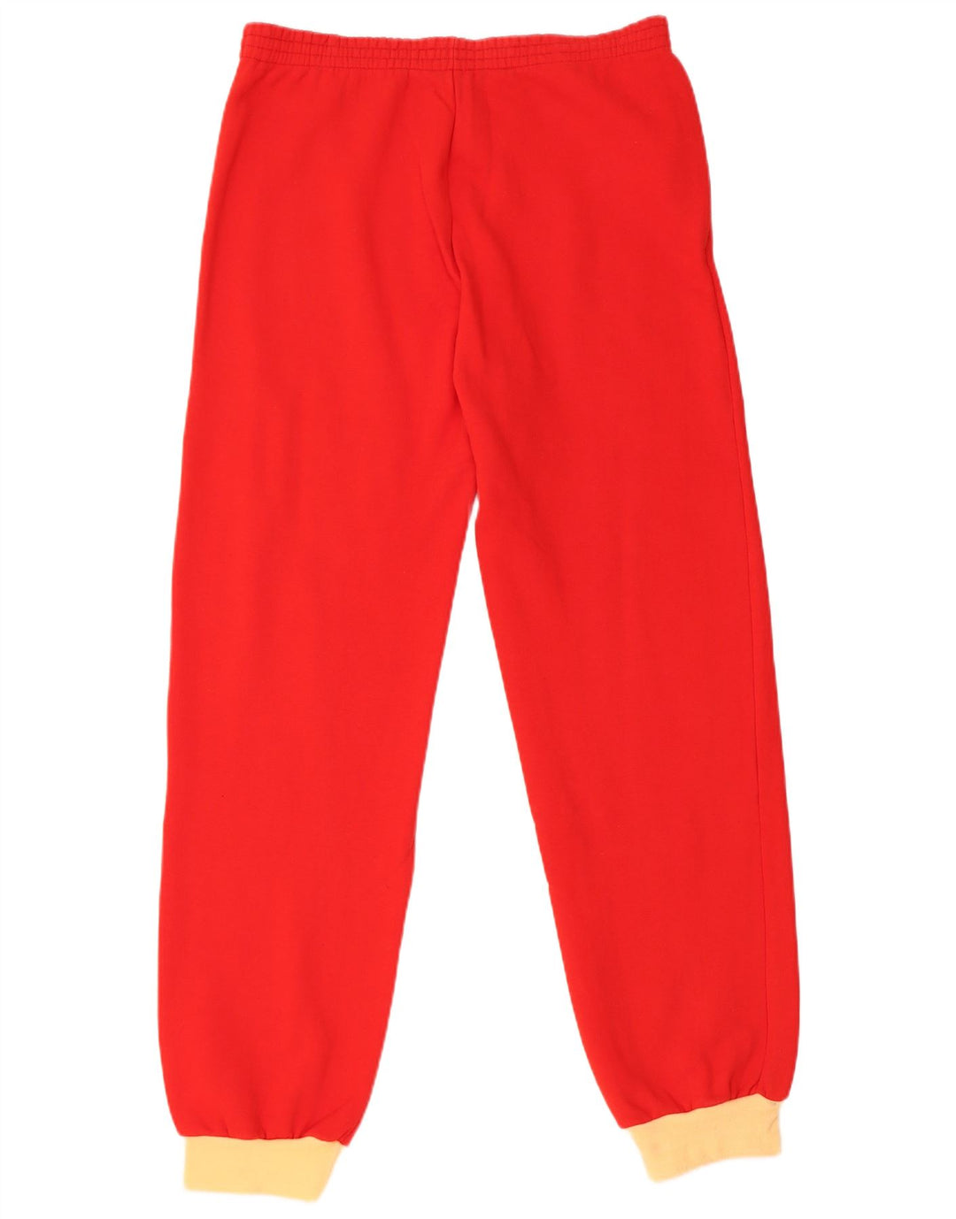 Fato de treino completo masculino vintage EU 48 algodão colorblock vermelho médio