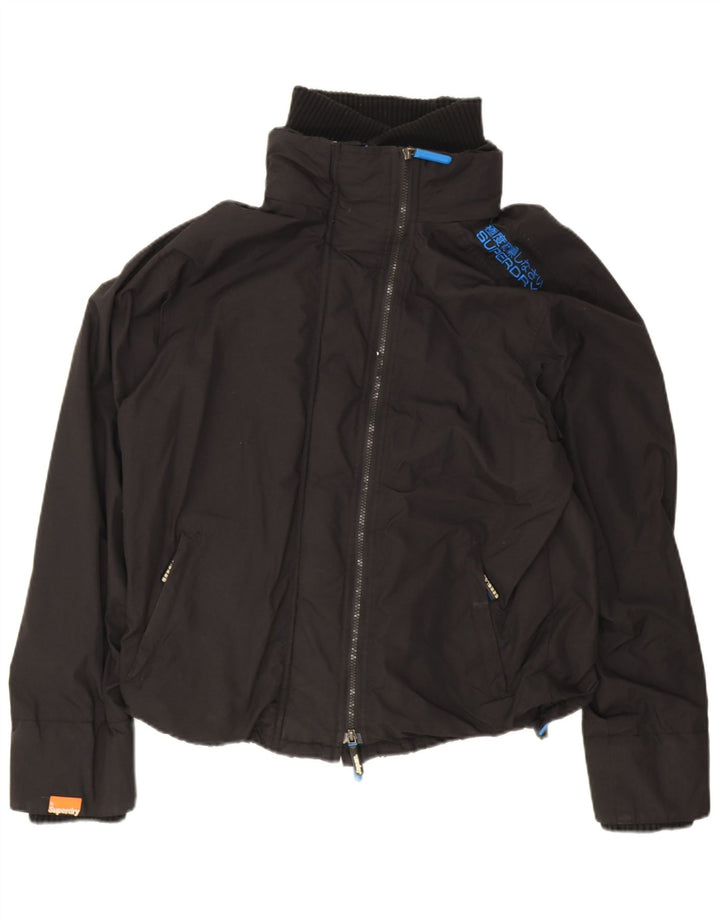 Jaqueta Bomber Superdry Feminina The Windcheater UK 18 XL Preto Nylon