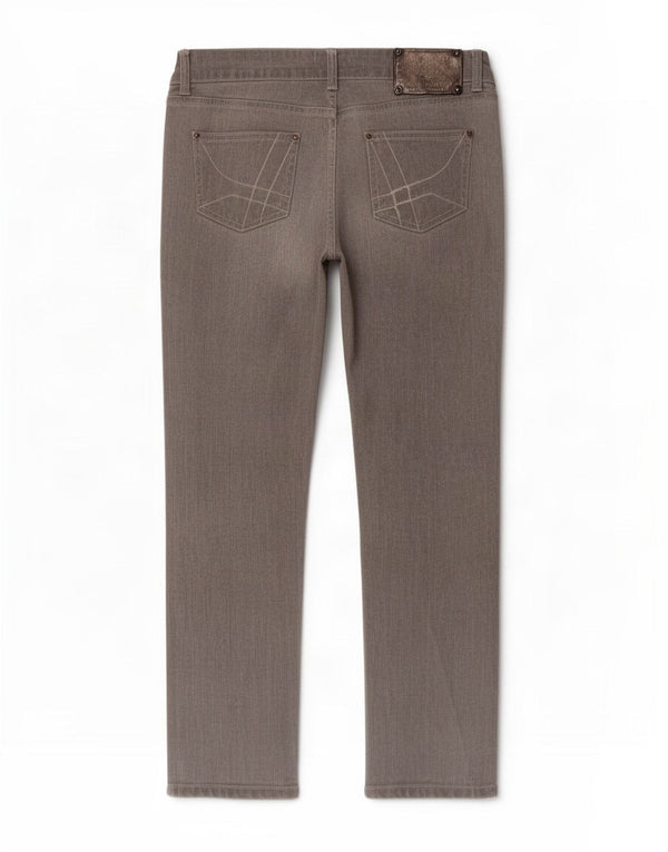 Pinko Jeans Slim Feminino W28 L27 Cinza