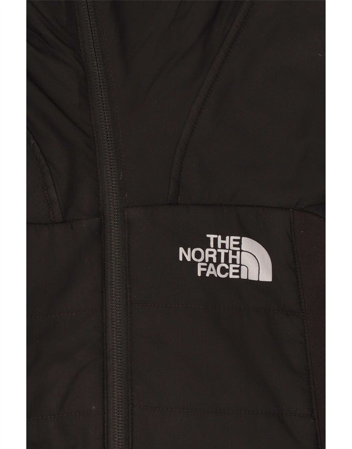 Suéter masculino com capuz e zíper The North Face preto médio