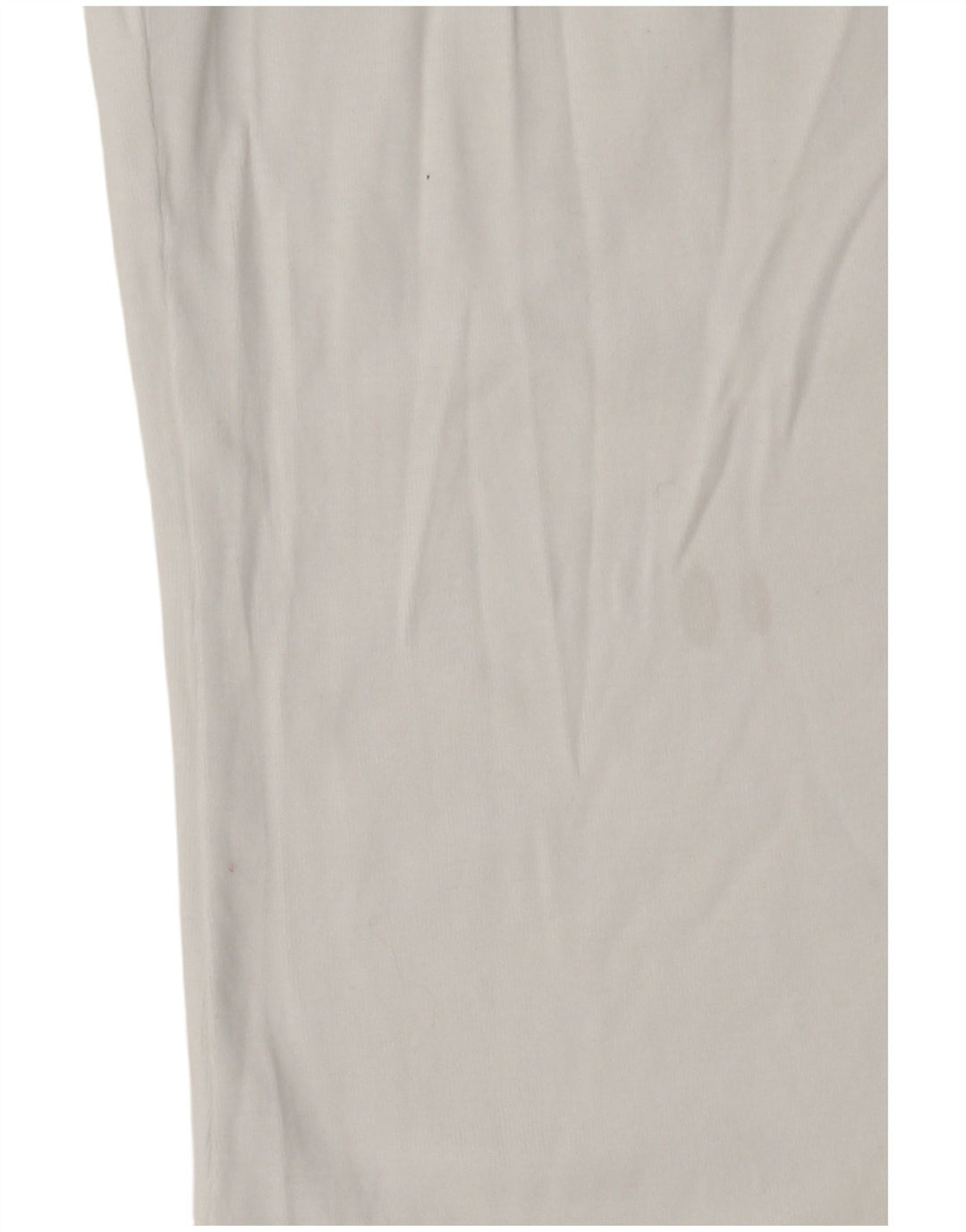Top de colete gráfico feminino Benetton UK 6 XS branco