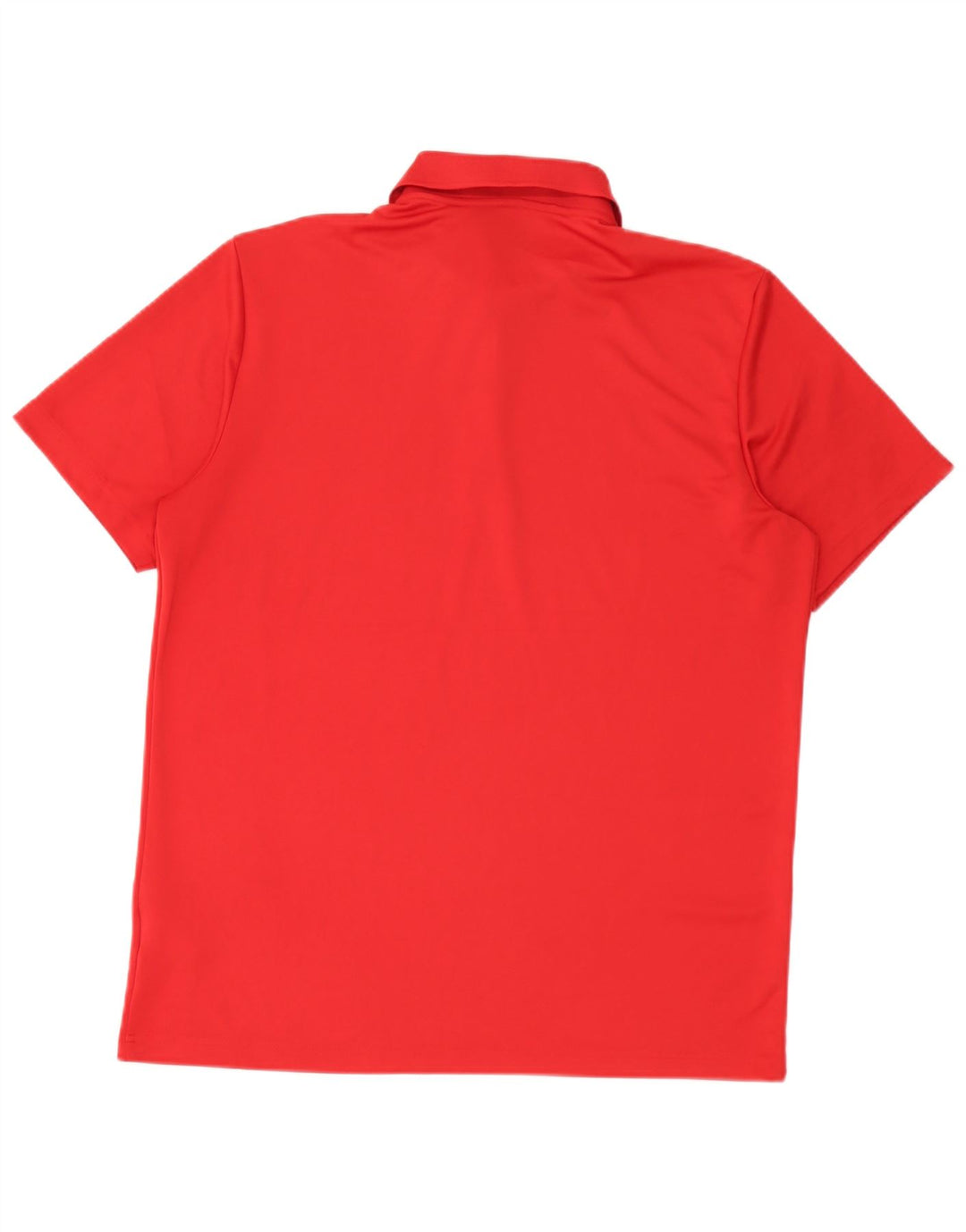 Camisa polo masculina Adidas grande poliéster vermelho