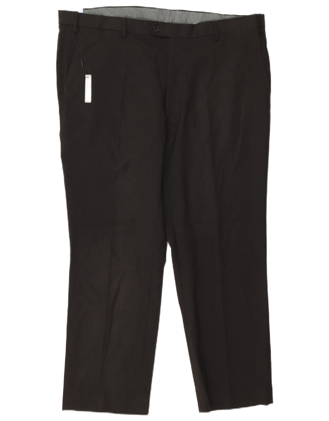 Calça masculina Marks & Spencer Regular Straight Suit W42 L29 Poliéster Preto