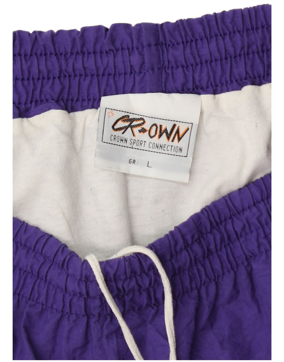 Shorts de natação masculino Crown grande roxo poliamida
