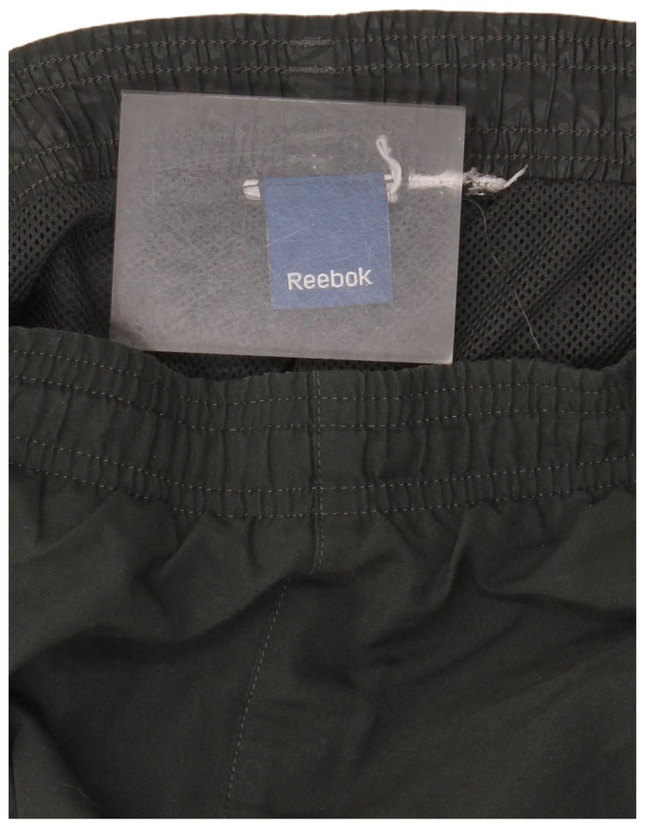 Reebok Mens Graphic Calças de treino XL cinza
