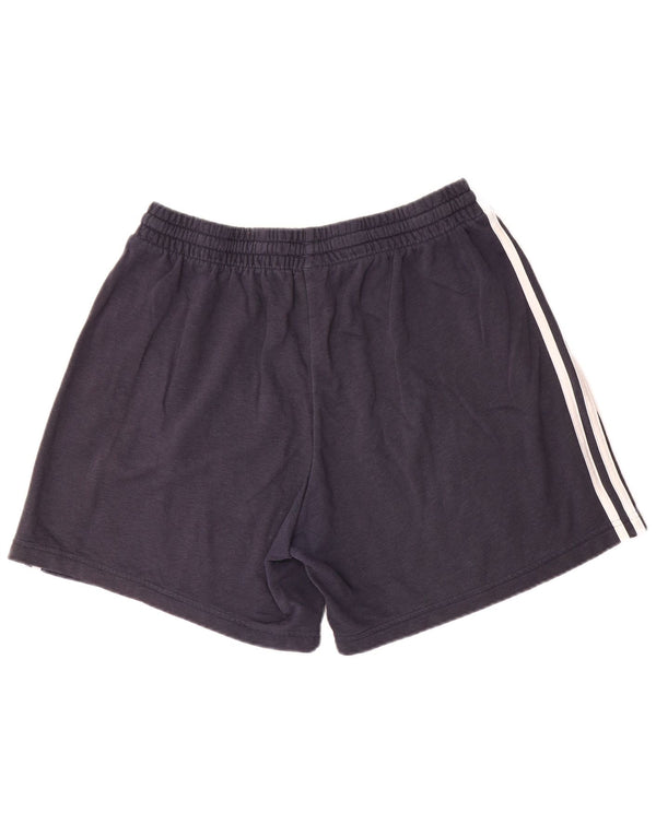 Shorts esportivos masculinos Adidas XL azul marinho algodão