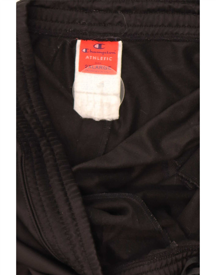 Calça de treino masculina Champion Joggers 2XL poliéster preto