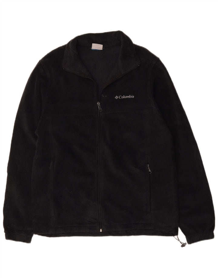 Jaqueta de lã masculina Columbia UK 38 poliéster preto médio