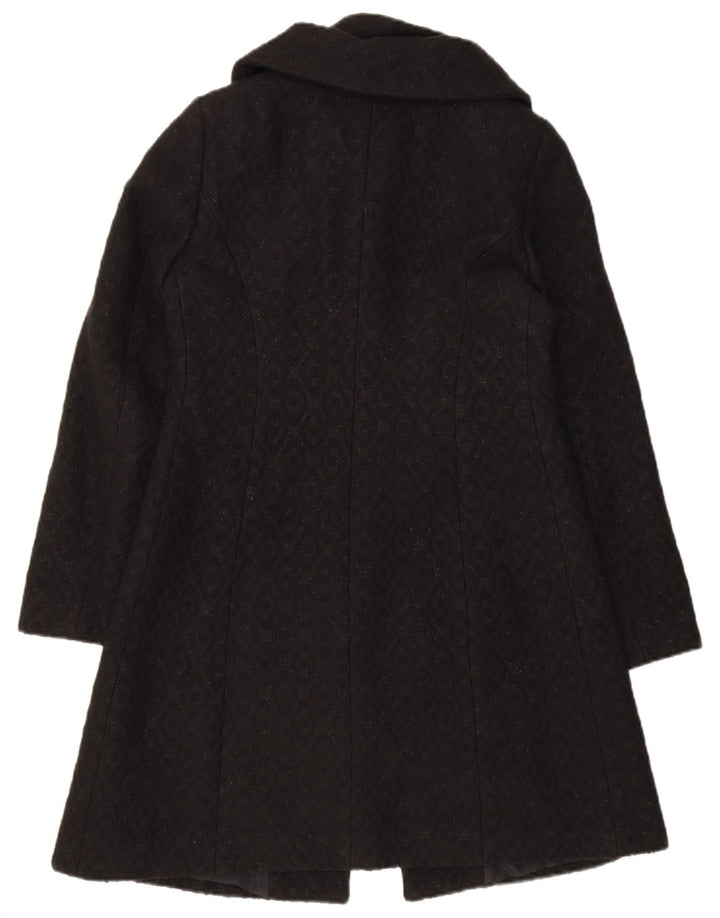 Sobretudo feminino Benetton IT 44 médio preto argyle/diamante