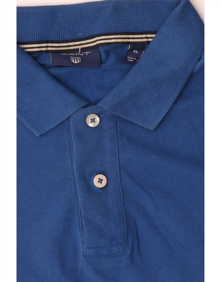 Camisa polo masculina Gant XL algodão azul