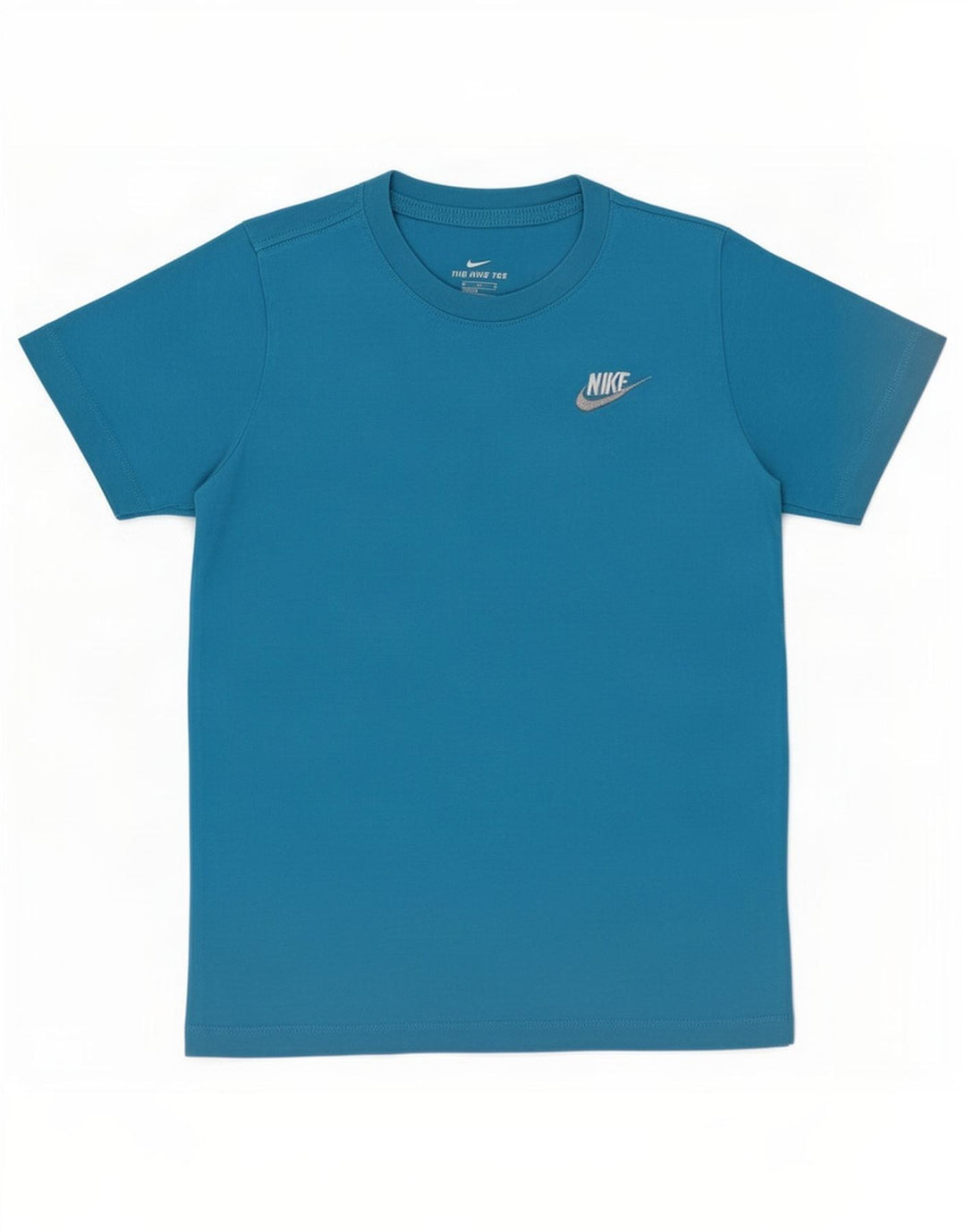 Camiseta Nike Menino Top 10-11 Anos Médio Algodão Azul