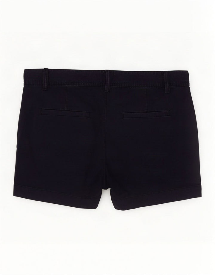Shorts Chino Feminino Gap US 10 Grande W34 Azul Marinho Algodão