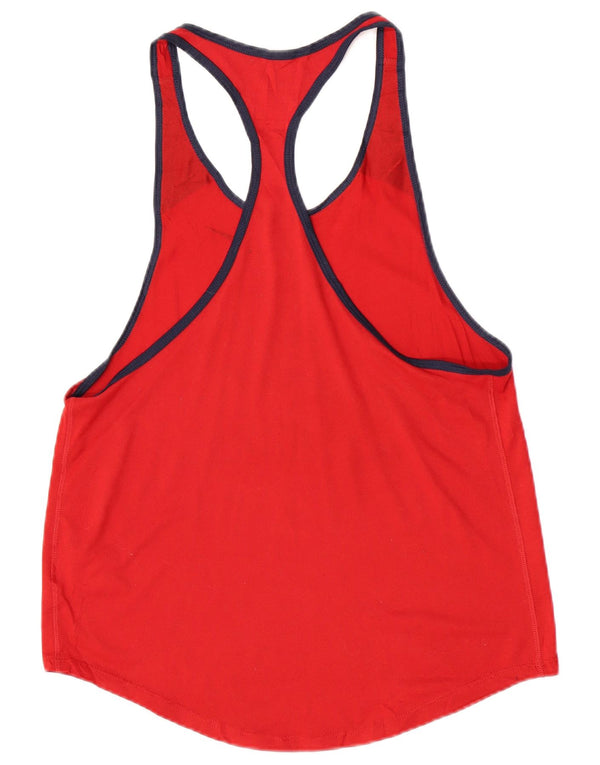 Nike Mens Cardinals Colete Sem Mangas Top Pequeno Vermelho Colorblock Esportes