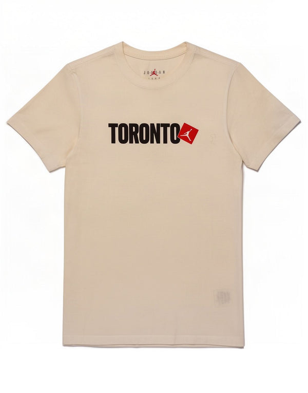 Camiseta Jordan Masculina Toronto Graphic Top XS Off White Algodão