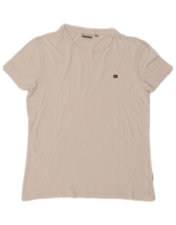 Top Napapijri Meninas 13-14 Anos Branco