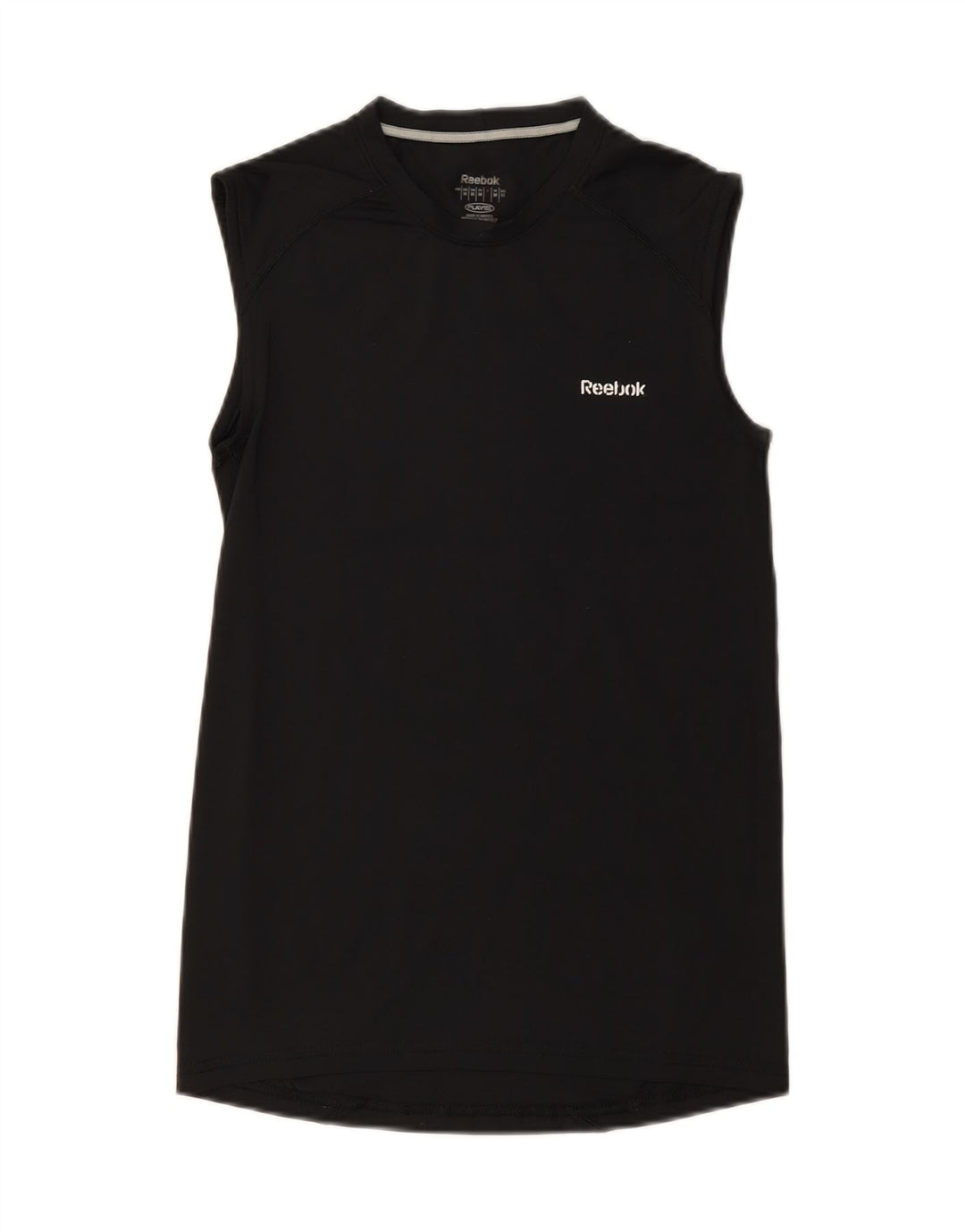 REEBOK Womens Vest Top UK 12 Medium Black Vintage Reebok and Second-Hand Reebok from Messina Hembry 