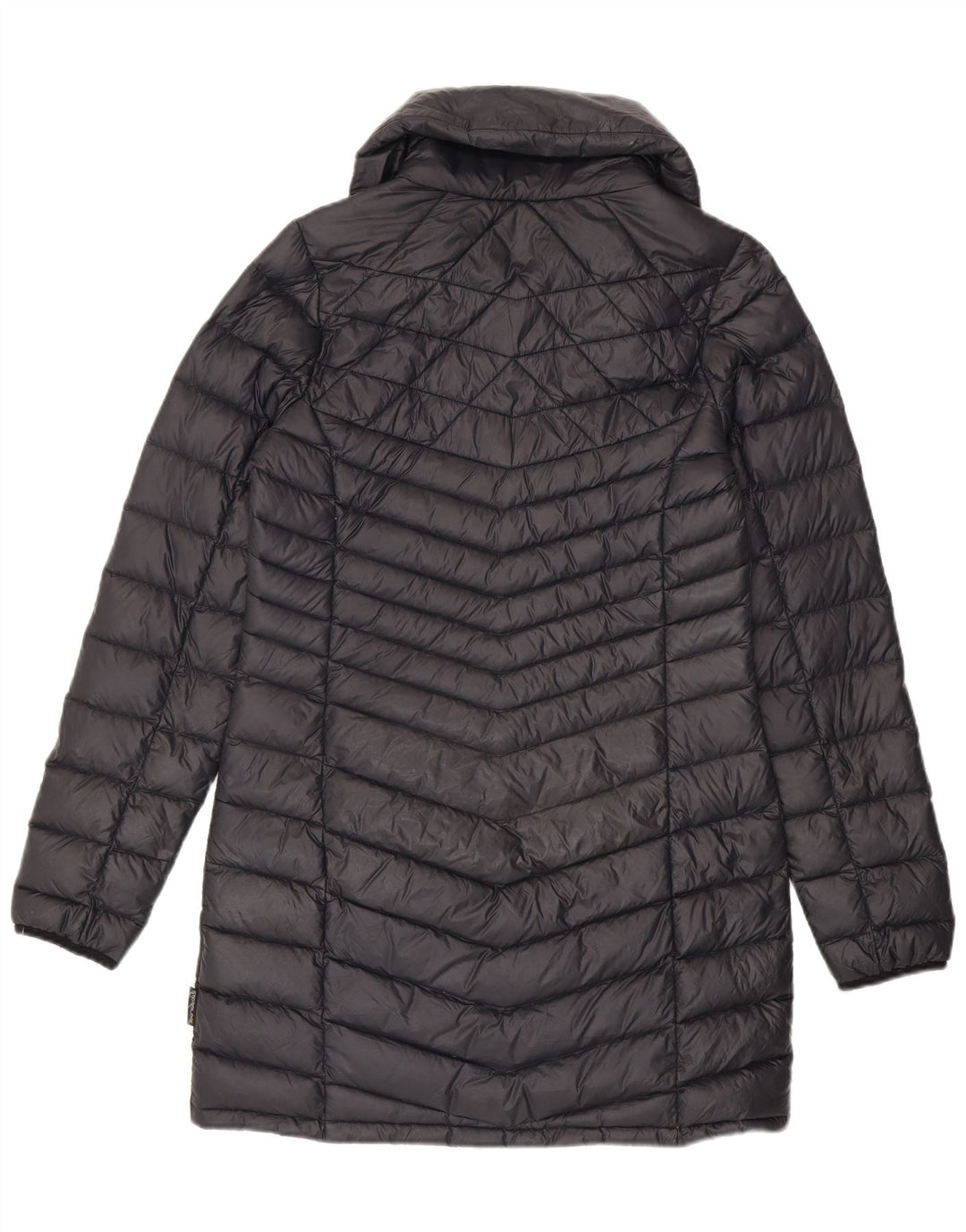 Casaco acolchoado feminino Jack Wolfskin UK 8/10 pequeno cinza poliamida