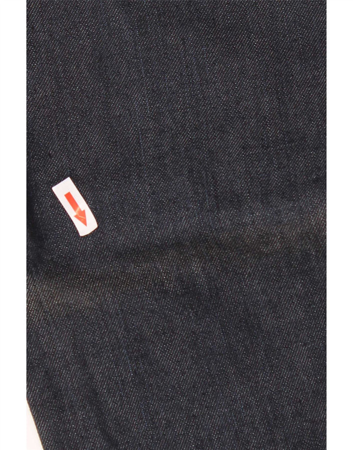 Diesel Mens Revic Straight Jeans W33 L30 Azul Marinho Algodão
