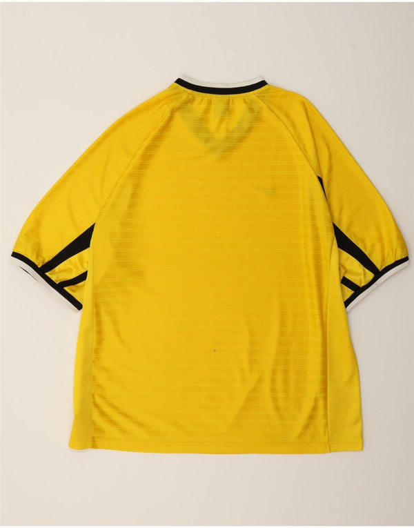 Camiseta masculina Nike Top UK 47/48 2XL amarelo colorblock poliéster