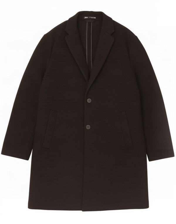Sobretudo masculino Zara UK 42 XL preto