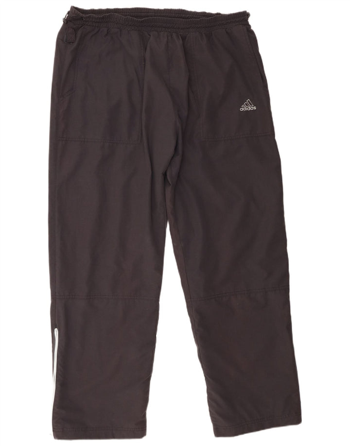 Calça de treino masculina Adidas XL cinza poliéster