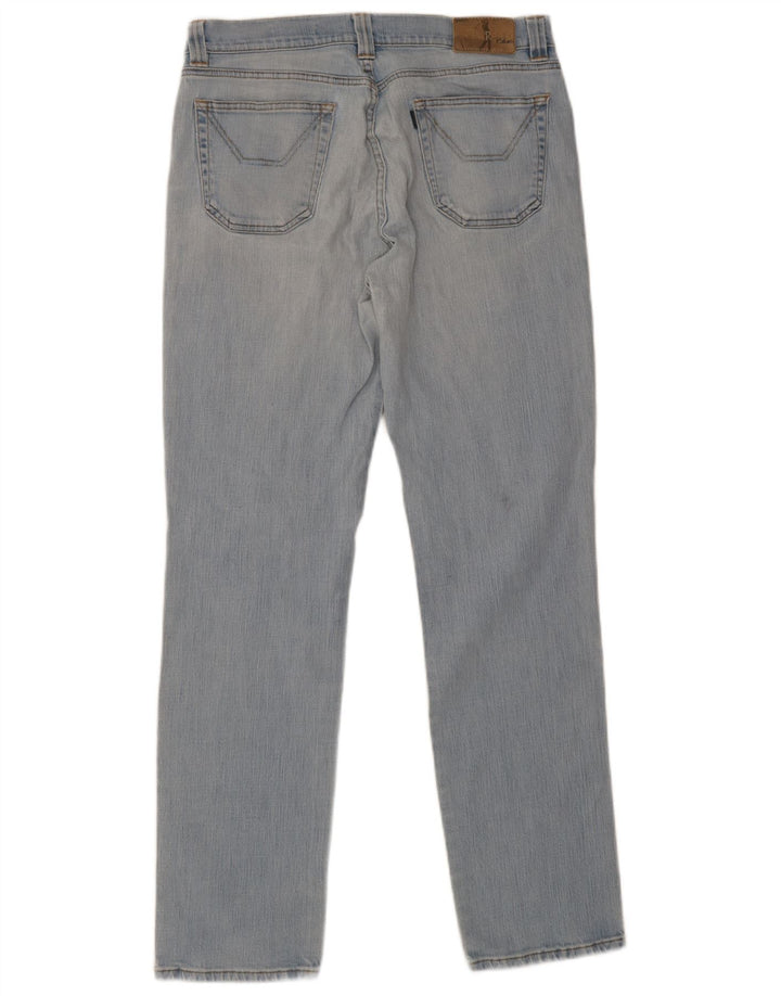 Jeans retos masculinos Jeckerson W36 L32 algodão azul