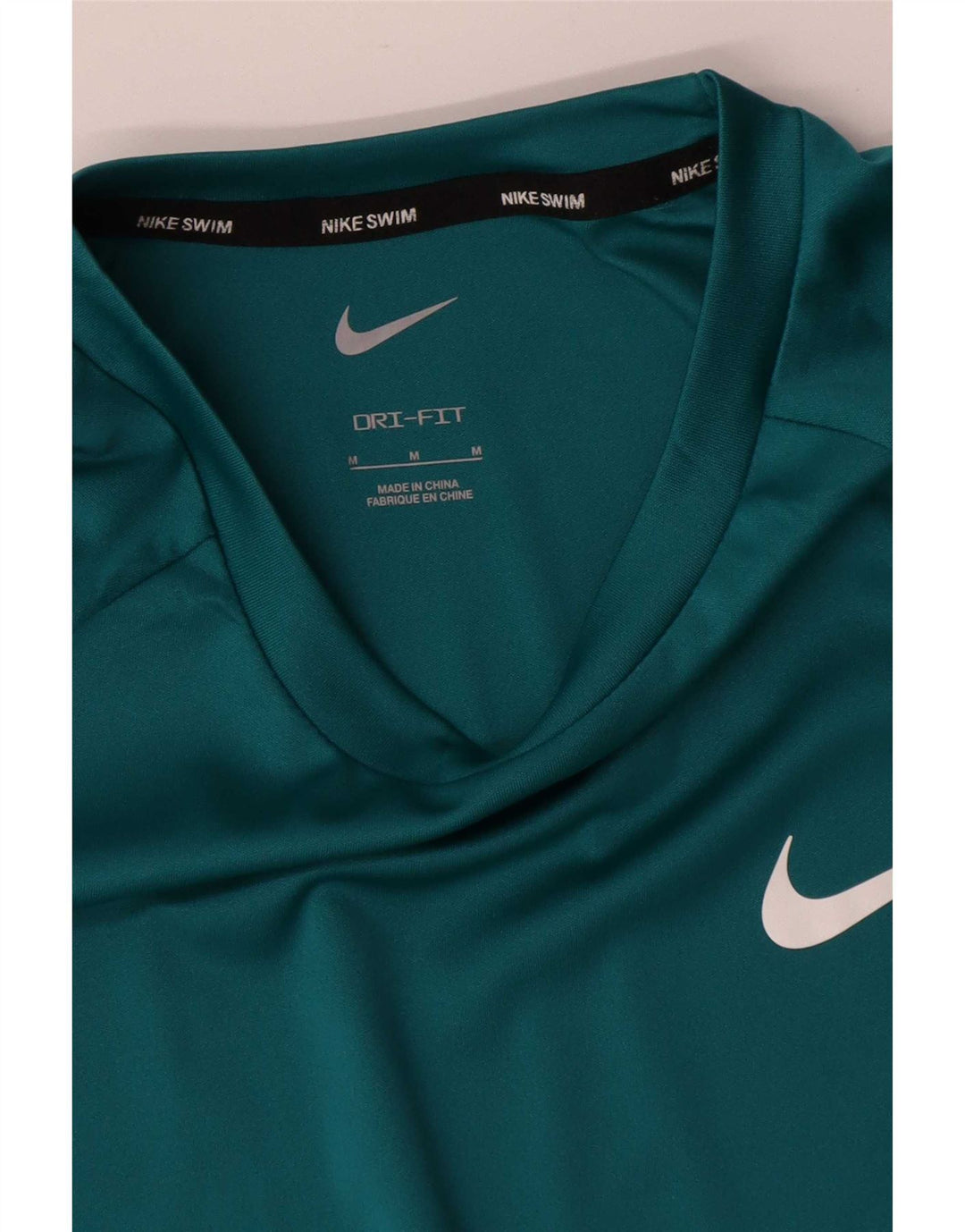 Nike Mens Dri Fit Camiseta Top Médio Azul Poliéster