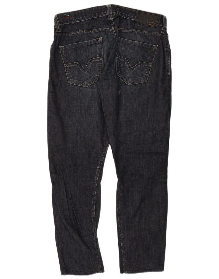 Diesel Mens Larkee Slim Jeans W33 L27 Azul Marinho