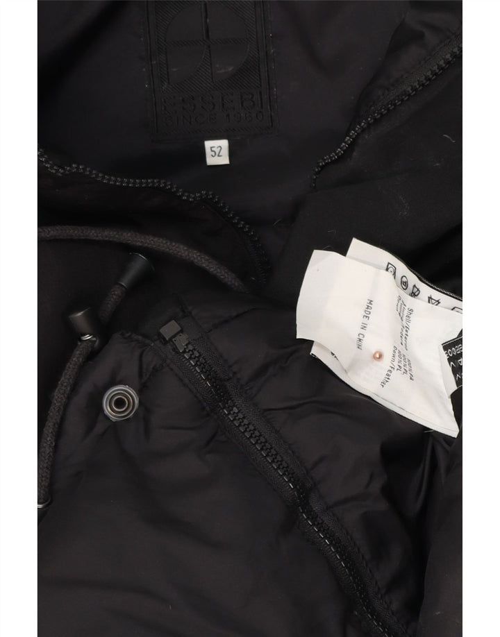 Jaqueta acolchoada masculina ESSEBI IT 52 XL poliéster preto