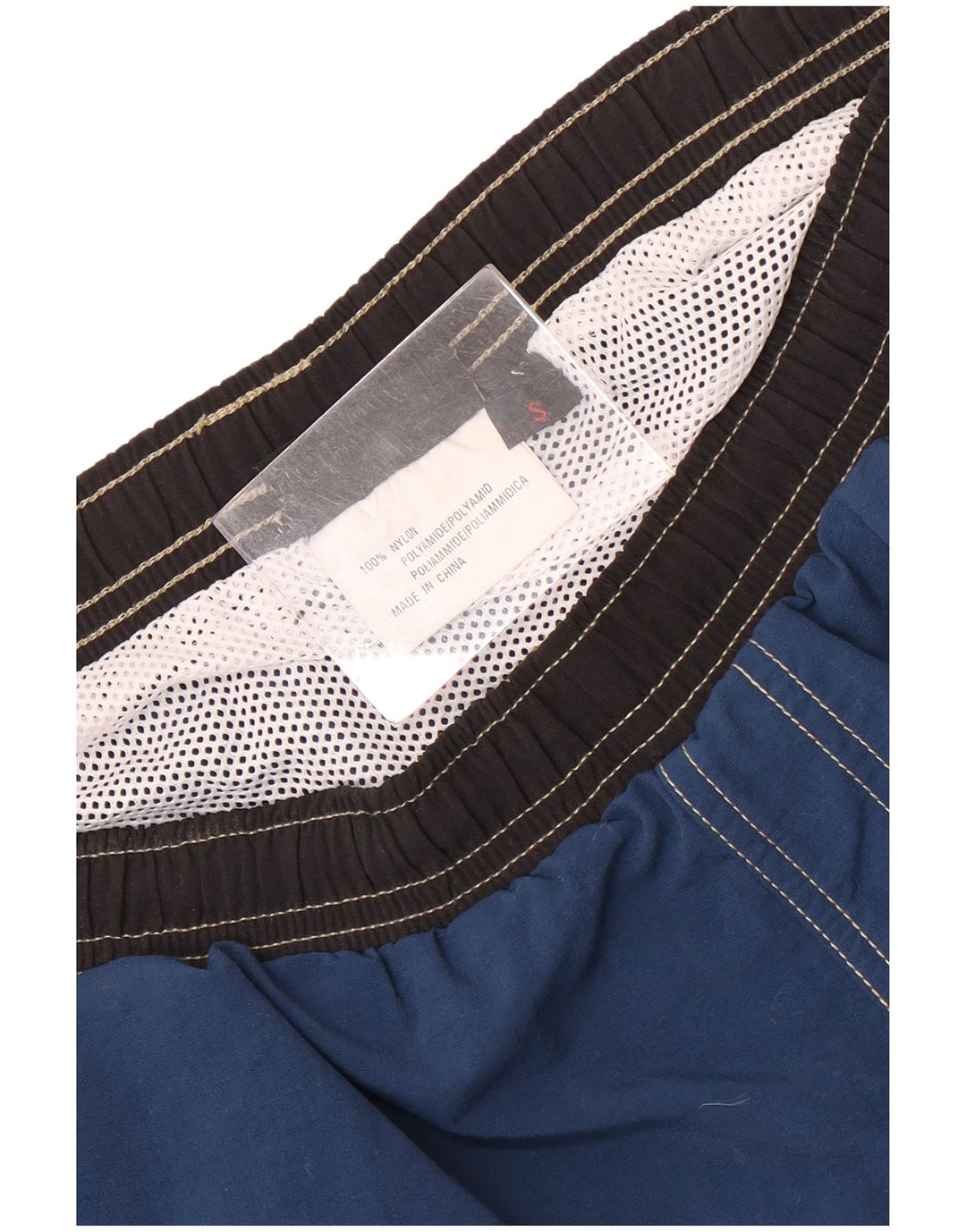 Shorts de natação masculino O'Neill gráfico pequeno azul colorblock nylon