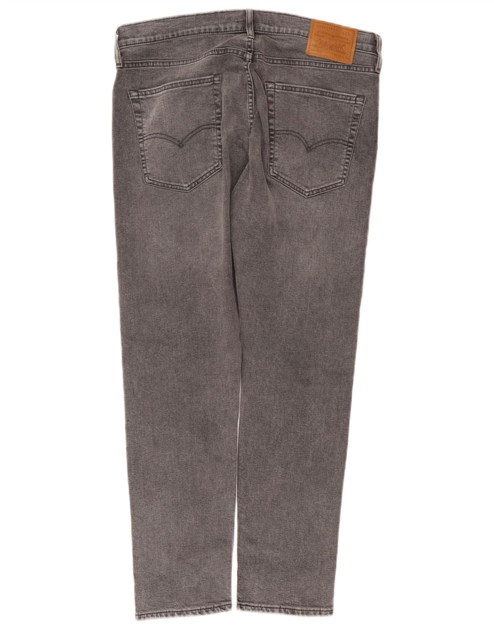 Jeans Levi's Slim Tapered Masculino W36 L30 Algodão Cinza