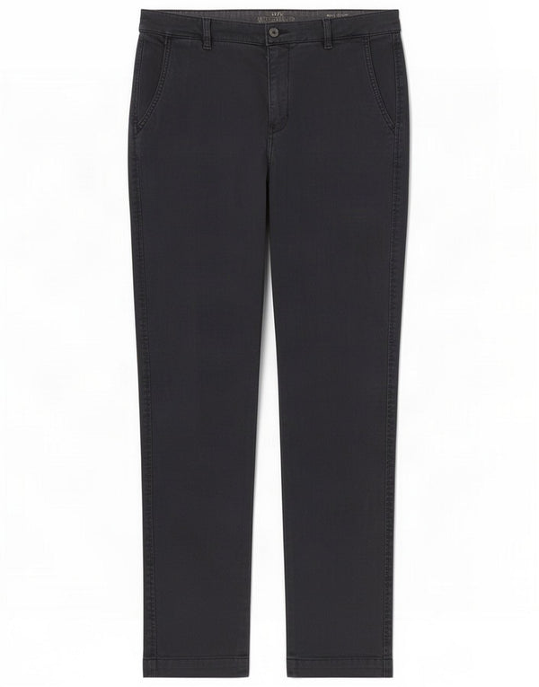 Levi's Mens Slim Tapered Chino Calças W32 L34 Azul Marinho Algodão