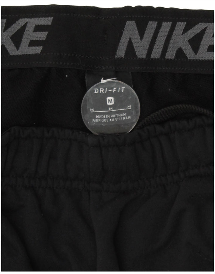Calça de treino masculina Nike joggers médio preto poliéster esportivo