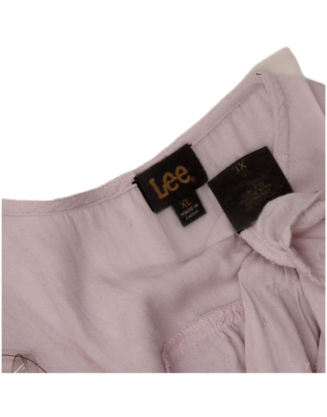 Blusa feminina Lee UK 18 XL viscose rosa