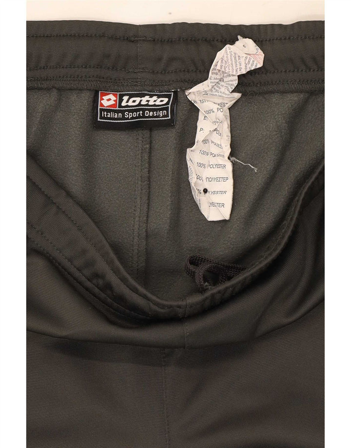 Calça de treino masculina Lotto poliéster cinza médio