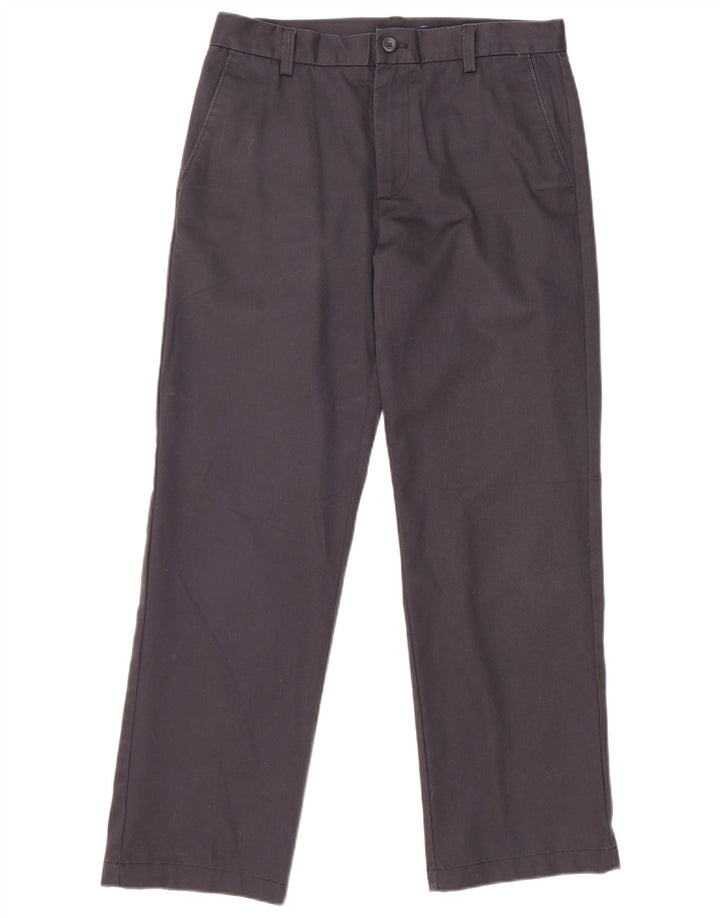 Calça Chino Masculina Slim Fit IZOD W30 L30 Algodão Azul Marinho