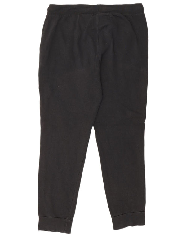 LOTTO Mens Calças de treino gráfico Joggers UK 40/42 Grande algodão preto