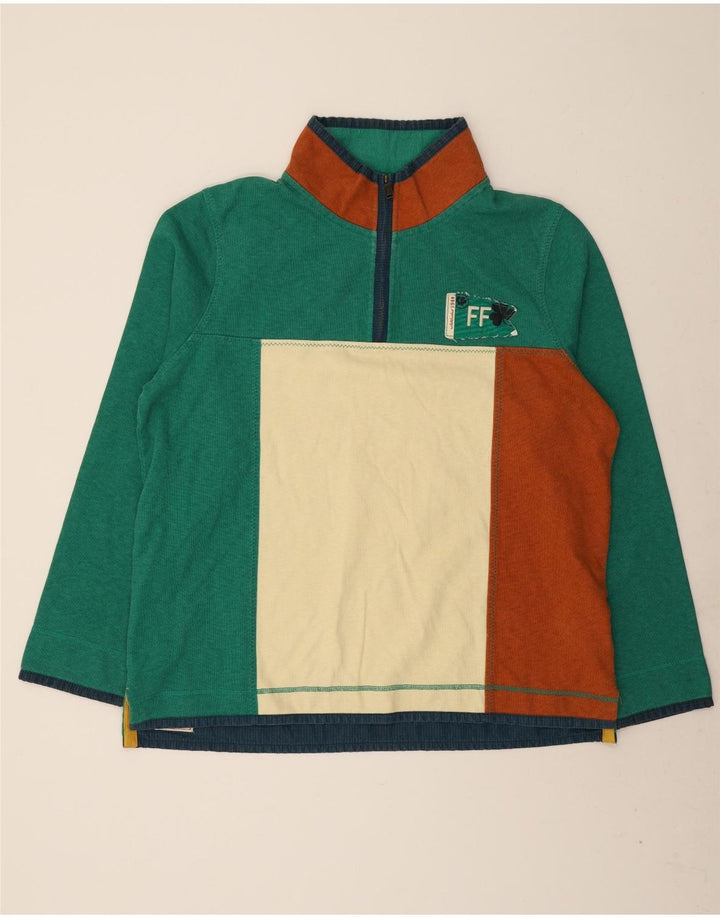 Fat Face Mens Ireland Moletom Gráfico Jumper 2XL Algodão Verde