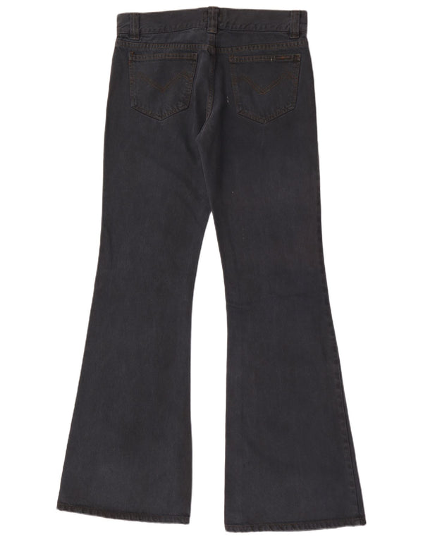 Energie Calça jeans feminina larga W33 L35 algodão azul marinho