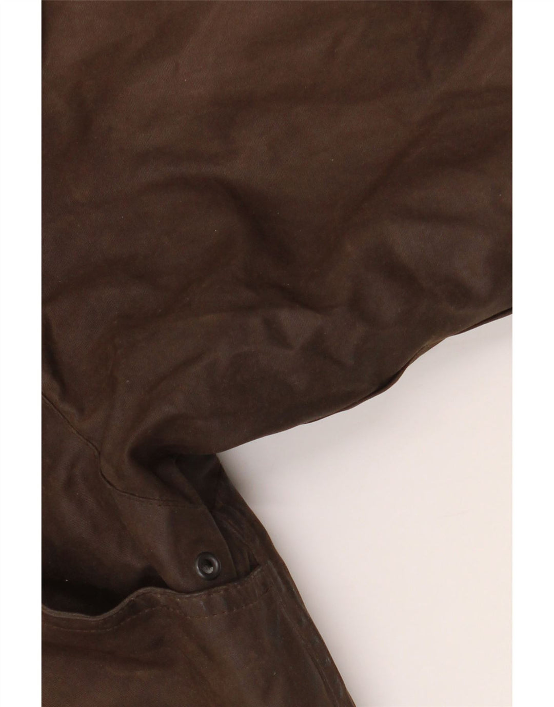 Jaqueta masculina de algodão encerado com ajuste solto BARBOUR UK 42 XL poliuretano marrom