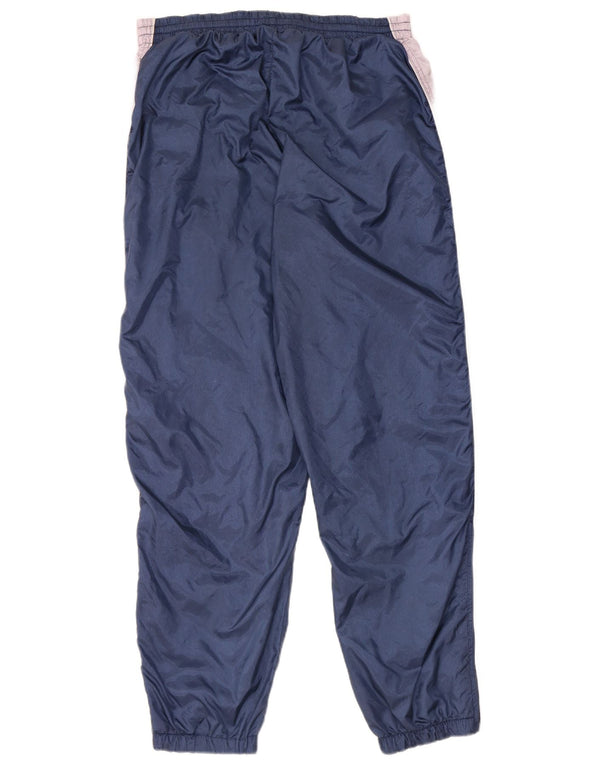 Calça de treino feminina ALEX Joggers UK 14 médio azul marinho colorblock
