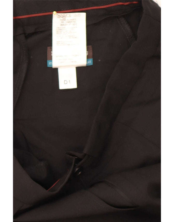 Calça masculina Marks & Spencer com pegged suit W32 L33 poliéster preto