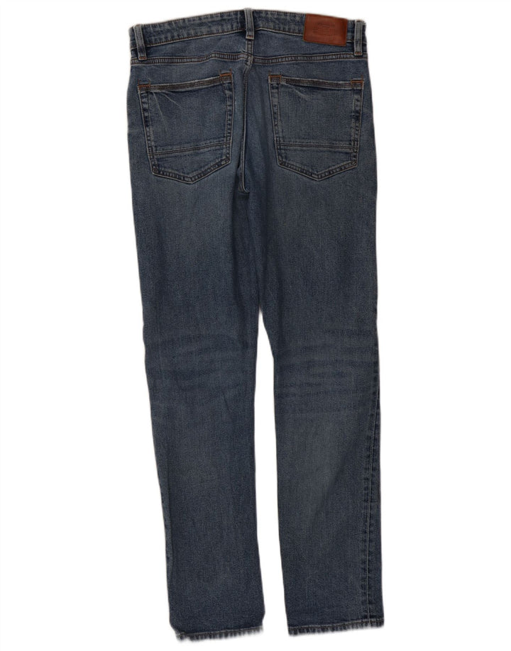 Marks & Spencer Mens Slim Jeans W32 L30 Azul Algodão