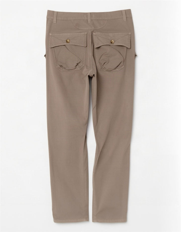 Calça cargo slim masculina vintage W31 L30 algodão cinza