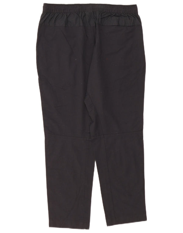 Calça de treino feminina Nike UK 14 grande algodão preto