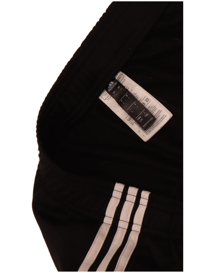 Adidas Mens Treino Calças Joggers Grande Poliéster Preto