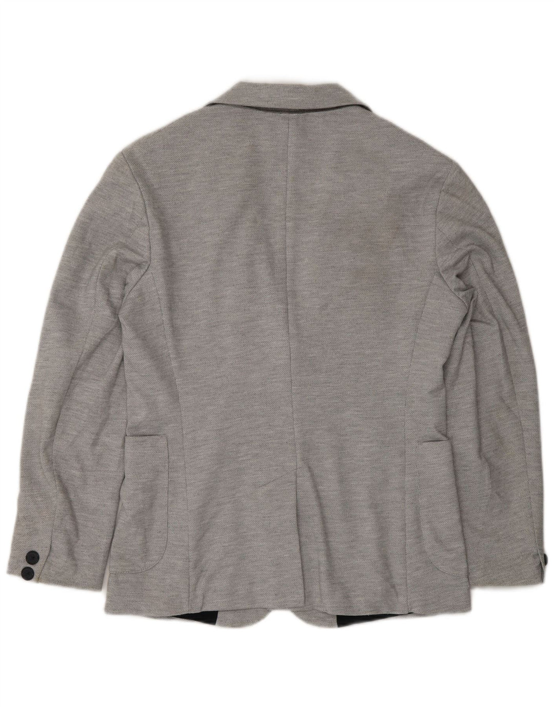 Zara Jaqueta Blazer Masculina com 2 Botões UK 36 Pequena Cinza