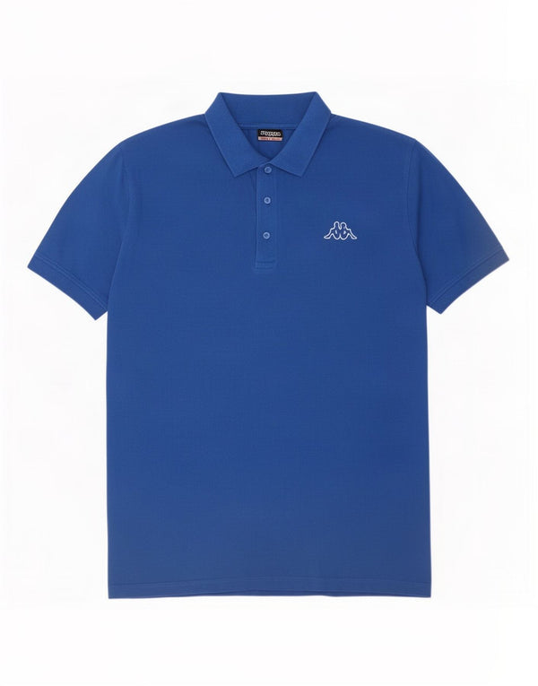 Camisa polo masculina Kappa 3XL algodão azul