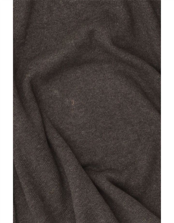 Suéter masculino Marks & Spencer com decote em V XL algodão cinza