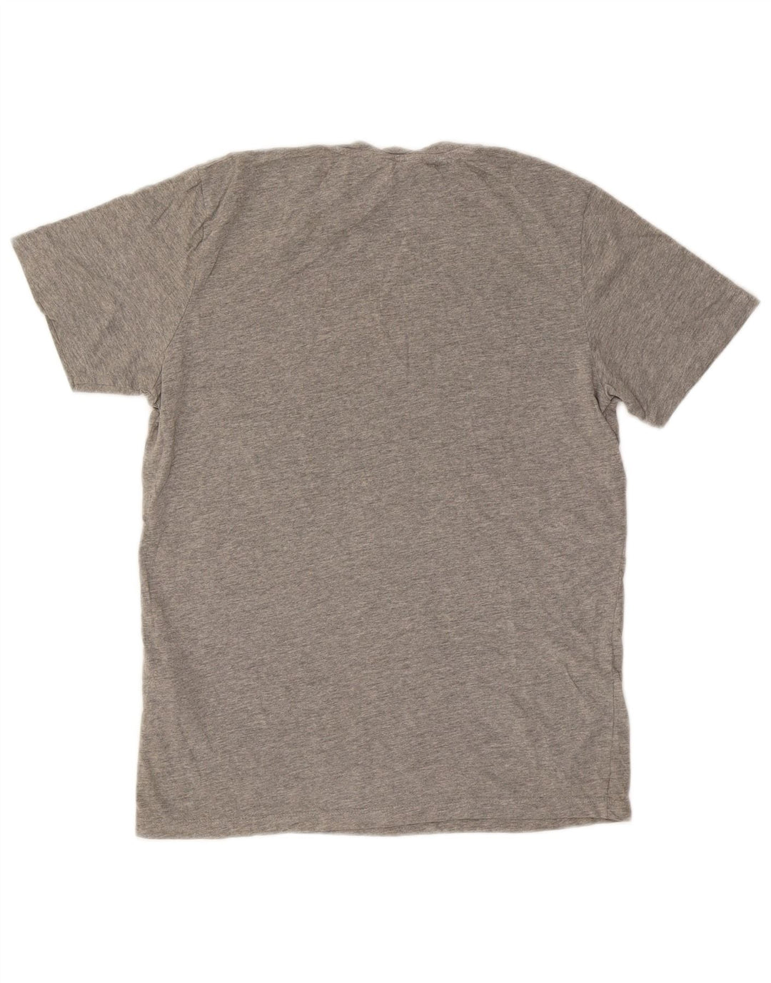 Camiseta gráfica masculina JACK & JONES algodão cinza médio